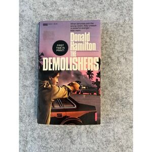 The Demolishers by Donald Hamilton - Matt Helm Spy Novel - Paperback